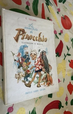C2061  C. COLLODI LE AVVENTURE DI PINOCCHIO 1955  MARAJA  FABBRI EDITORI - Immagine 1 di 3