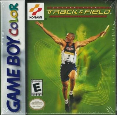 Int''L Track & Field GBC (nova versão lacrada de fábrica dos EUA) Game Boy Color - Imagem 1 de 3