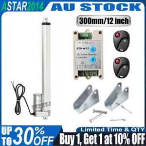 Heavy Duty DC 12V 12" Stroke Linear Actuator 5.7mm/s 1500N/150KG/330lbs Max Lift - Picture 1 of 20