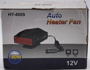 Auto Ceramic Heater And Fan Defrost Windshield 12v 180W Hot and Cold HY-4009 - Picture 1 of 6