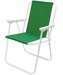 Campingstuhl mit hoher Lehne Klappstuhl Regiestuhl Anglerstuhl Gartenstuhl - Bild 1 von 4