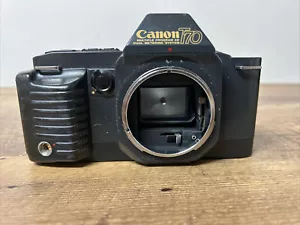 Canon T70 35mm Film SLR Camera Body No Lens ( UNTESTED) - Picture 1 of 6