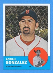 2012 Topps Heritage #285 Adrian Gonzalez Red Sox - Picture 1 of 1