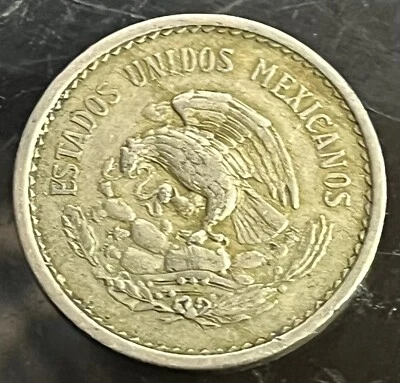 1942  ESTADOS UNIDOS MEXICANOS M TEN 10 CENTAVOS - Image 1 of 2