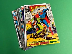 SUPERMAN comics (1968-1986) DC lot - choose your issue - Picture 1 of 11