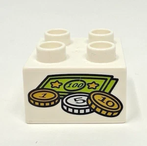 Lego Duplo Baustein Spezial Geld Stein - Bild 1 von 5