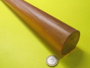 Polysulfone Rod 2.00" Dia x 48" Length - Picture 1 of 8
