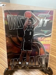 Cameron Thomas Rookie 2021-22 Panini Prizm Instant Impact #2 Brooklyn Nets - Bild 1 von 2