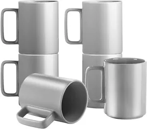 Porcelain Tea Mugs Coffee Mug Set, Large 16 Ounces Cups for Coffee Mulled Drinks - Picture 1 of 5