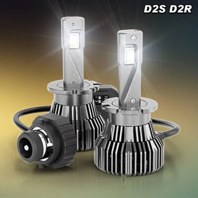 D2S LED Xenon Headlight Bulb For Infiniti G35 2005-08 G37 2008-14 Coupe Sedan - Image 1 of 4