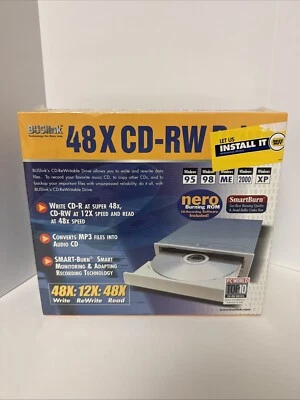 BUSlink 48X CD-RW Drive Model: RW4848 - BRAND NEW IN PLASTIC! - Image 1 of 4