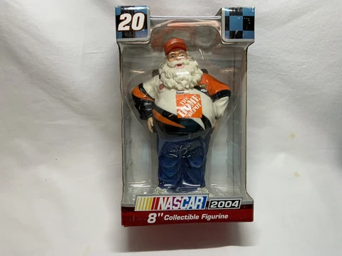 Tony Stewart #20 - Santa ‘The Home Depot’  Figurine - Nascar - 8" - Preowned Cover