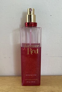 Bath & Body Works Forever Red Shimmer Red 8oz Used - Picture 1 of 3