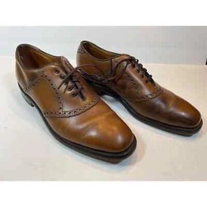 Größe 8,5 Nettleton Vintage Cox Schaft Schnürung Oxford Anzugschuhe braun - Bild 1 von 20