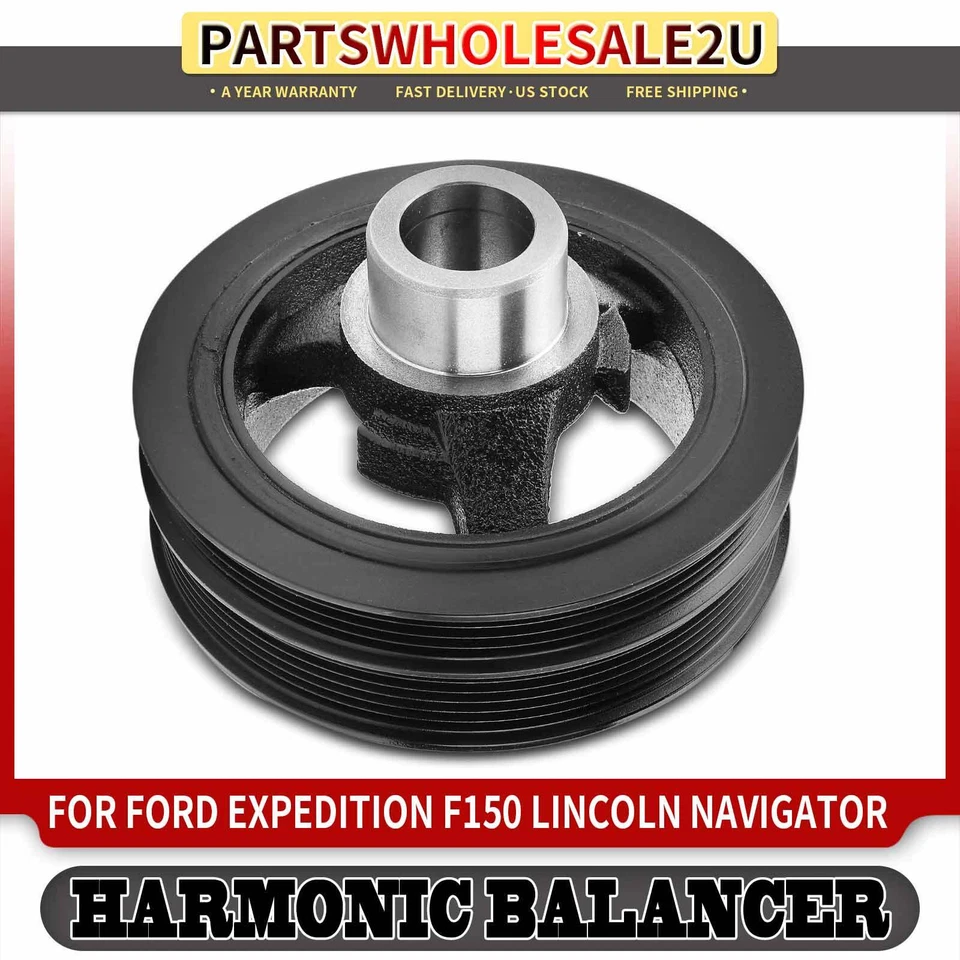 New Harmonic Balancer for Ford Expedition F-150 Mustang Transit-350 V6 3.5L 3.7L - Image 1 of 4