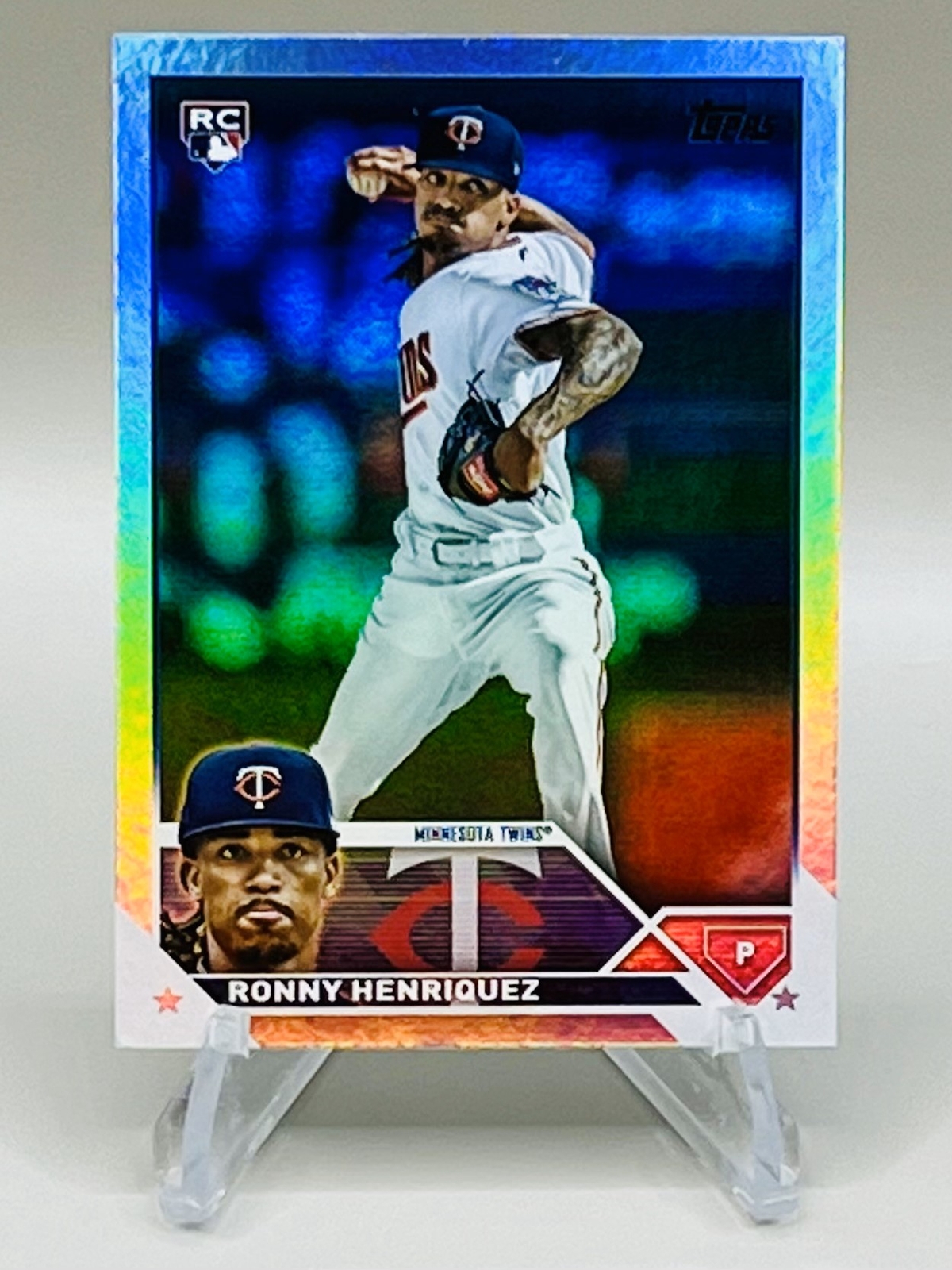 2023 Topps Rainbow Foil #372 Ronny Henriquez RC Minnesota Twins