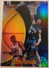 1997-98 Bowman's Best Kevin Garnett Refractor! CLEAN! HOF Big Ticket Refractor!