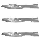 SET OF THREE Replacement Lawnmower Blades Fits Exmark Repl 103-6393 255-295