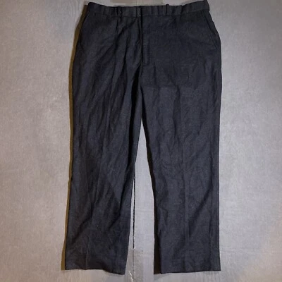 VTG Polo Ralph Lauren Pants Mens 40x30 Wool Blend Trousers Dress Outdoor Gray - Image 1 of 4
