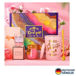 Entspannte Schwester-Geschenkbox: Keramik, Duft & Spa-Set - Bild 1 von 8