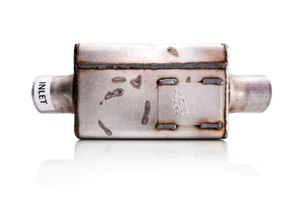 SPINTECH MUFFLER 9551 Super Pro 3.5"-inch Center In/Out - Picture 1 of 6
