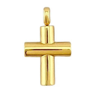 BVLGARI Pendant top K18 yellow gold cross Latin cross used - Picture 1 of 6
