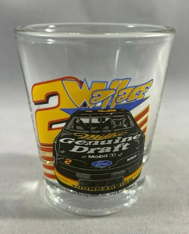 Rusty Wallace #2 - Miller Genuine Draft Thunderbird NASCAR Shot Glass Cover