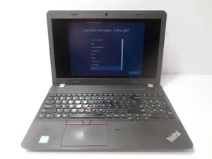 Lenovo ThinkPad E560 15.6" i7-6500u@2.50Ghz, 8GB RAM, 500GB , WIN 10 Pro - Picture 1 of 8