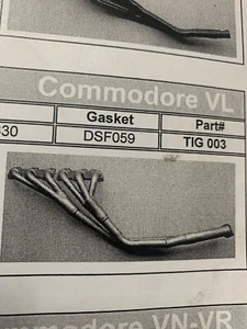 HOLDEN COMMODORE VL, 1986-1988, RB30 EXTRACTORS - Picture 1 of 1