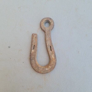 Vintage Hand Forged Iron Meat Hanging Butcher/ Hanging grappling Hook 4.2" - Picture 1 of 8