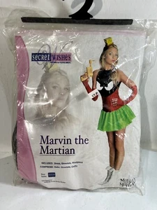 Disfraz de Marvin Los Rubíes Marcianos Adulto Talla Mediana De Lujo Nuevo de Lote Antiguo - Imagen 1 de 6