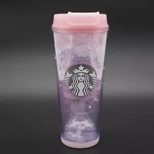 Bicchiere Starbucks rosa Sakura Korea tazza fredda fiori di ciliegio RARO!! - Foto 1 di 6