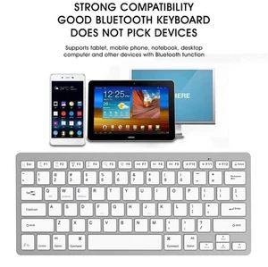 Ultra Compact Slim Bluetooth Mini Keyboard for iOS, Android, Windows and Mac - Picture 1 of 9