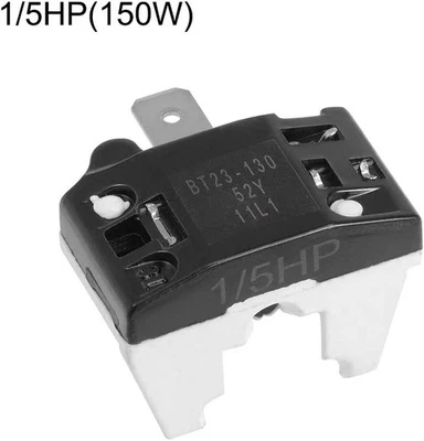 1/5HP Refrigerator Freezer Overload Protector Compressor Overheat 150W Parts DRP - image 1 of 3