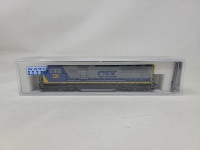 Kato 176-6307 N Scale CSX SD70MAC Diesel Locomotive #713 LN/Box - Image 1 of 4