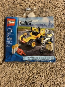 LEGO Town City 30152 Mining Quad Set 40 Pieces - New - See Description