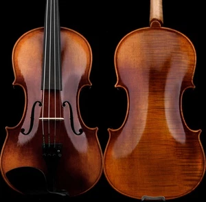 Violín antiguo estilo Stradivari T21+ Master 3/4 madera europea perfecta tono dulce - Imagen 1 de 17