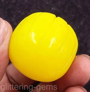 276.95 Carat Natural Yellow Opal Melon Rough Certified Collector Gemstone 5DNE - Picture 1 of 10