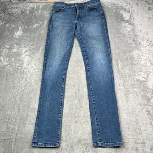 Fidelity Jeans Uomo 29x33 Torino Blu Slim Fit Conico Medium Made In USA Denim - Foto 1 di 17