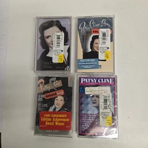 Patsy Cline Cassette Tape Lot of 4, All Different, New Sealed - Picture 1 of 6