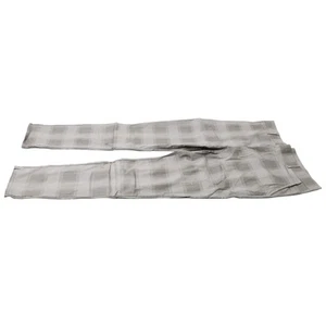 Men Plaid Skinny Pants Slim Fit Tapered Breathable Flat Front Casual Dress P PLM - Picture 1 of 12