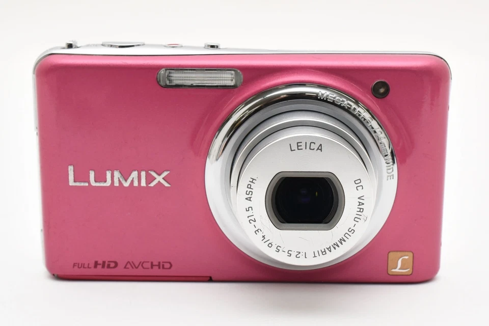 [CASI COMO NUEVA con caja] Cámara digital Panasonic LUMIX DMC-FX77 12,1 MP rosa de Japón Foto 1 de 4