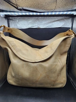 Bolso Cartera de Hombro Frye Hobo Plegable Cuero Campus Madison Mediano Foto 1 de 4