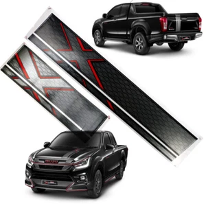 Pegatina para Isuzu D Max 2018 serie X 2019 capucha trasera puerta trasera negra - Imagen 1 de 4