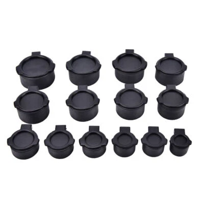  Quick Spring Protection Lens Cover Scope Flip Up Cap Objective Lense cap - Image 1 of 4