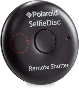 Polaroid SelfieDisc Enhanced IR Remote Shutter Release for SLR Camera - Picture 1 of 11