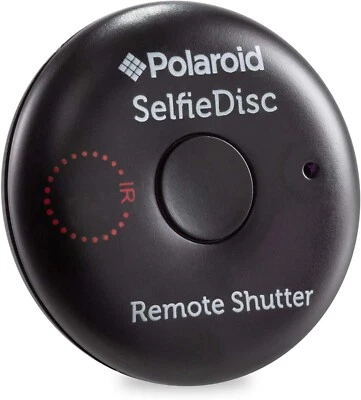 Polaroid SelfieDisc Enhanced IR Remote Shutter Release for SLR Camera - Image 1 of 4