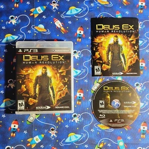 Deus Ex Human Revolution PS3 PlayStation 3 DD Complete CIB - (See Pics) - Picture 1 of 10