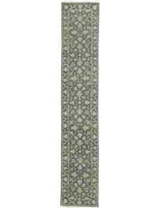 Muted Floral Design Transitional Runner Rug Oriental Hallway Carpet 2'7X14 ft - Picture 1 of 17