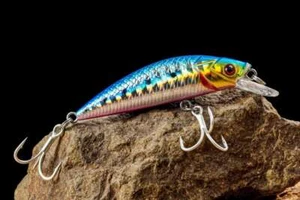 Minnow Wobblers Sinking 55 Mm 6 2 Gr Trout Tune Fishing Walleye Uv New - Picture 1 of 2